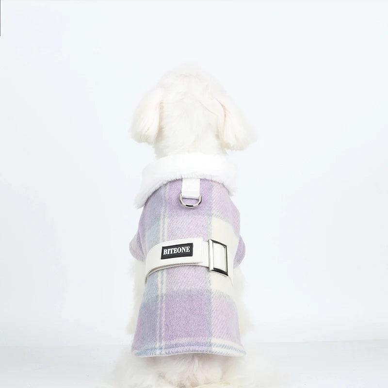 Alice Dog Coat-Can Connect Dog Leash