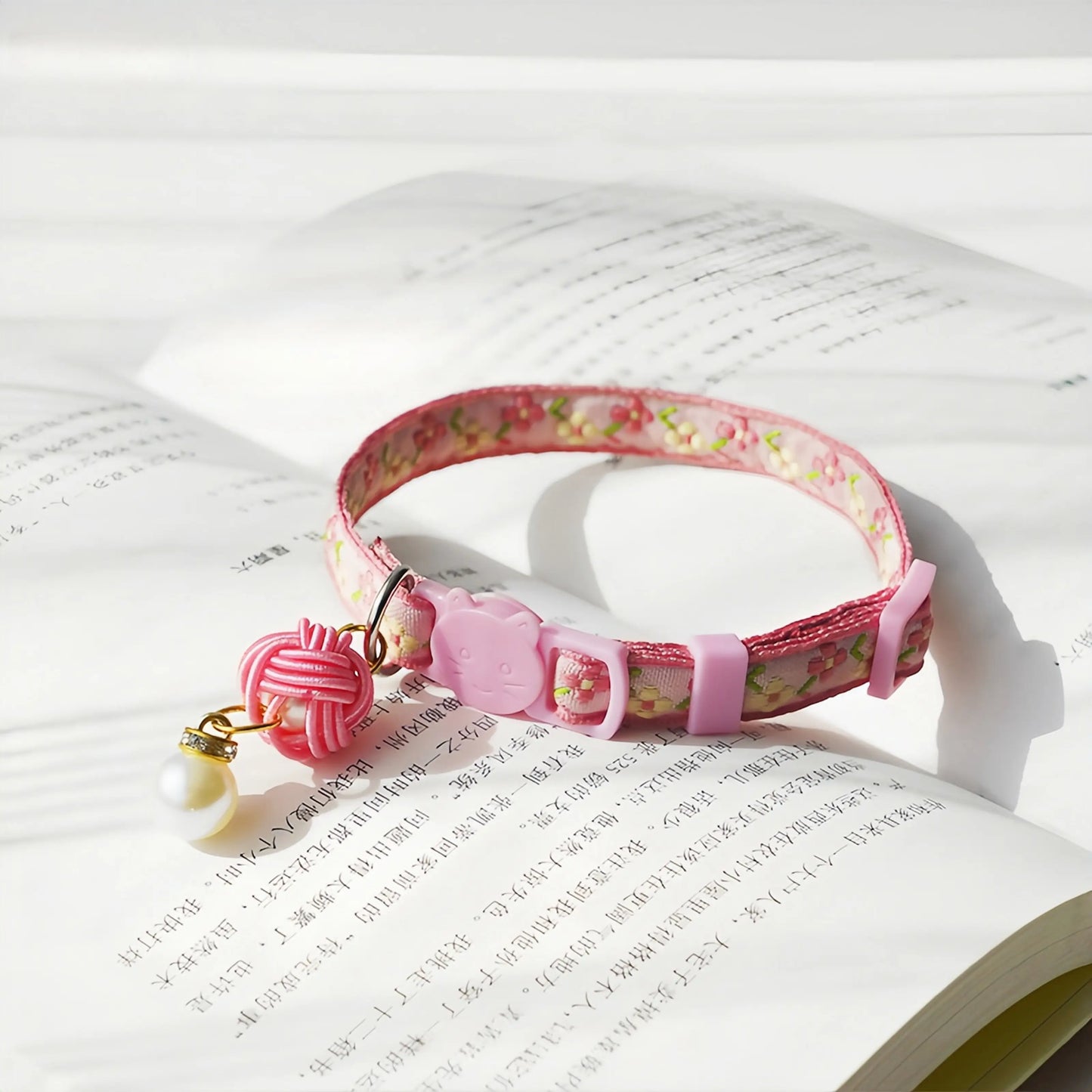 Broken Flower Chinese Knot Cat Collar (Buy Two Get One Free)