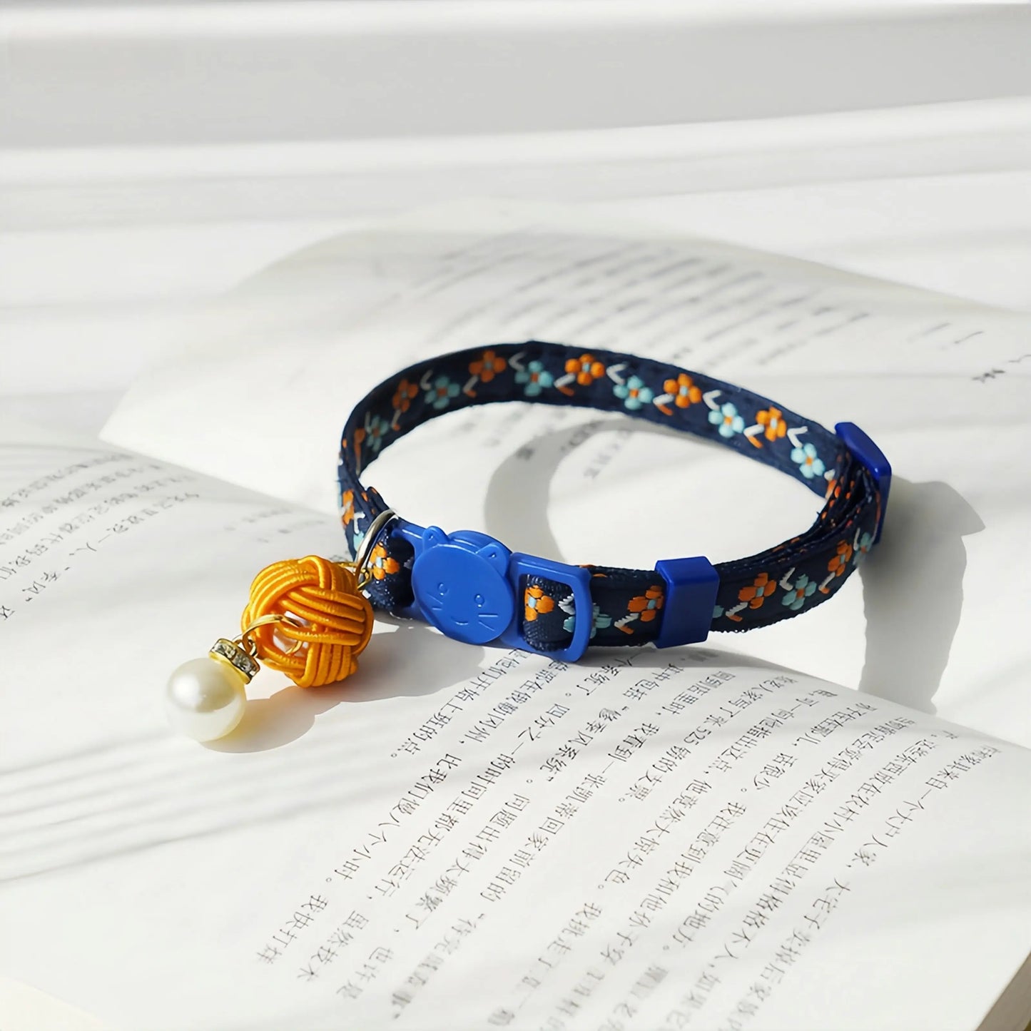 Broken Flower Chinese Knot Cat Collar (Buy Two Get One Free)