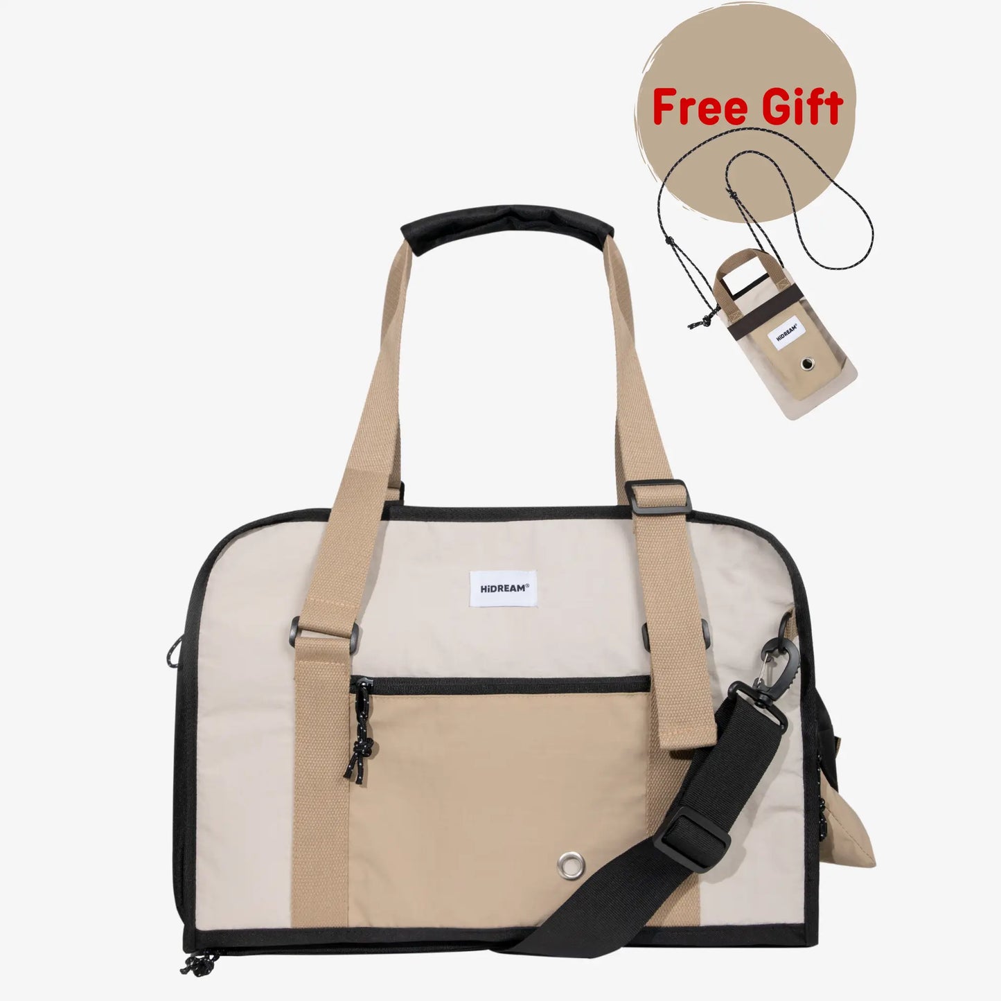 Pet Travel Bag & Free Pet Treat Pouch