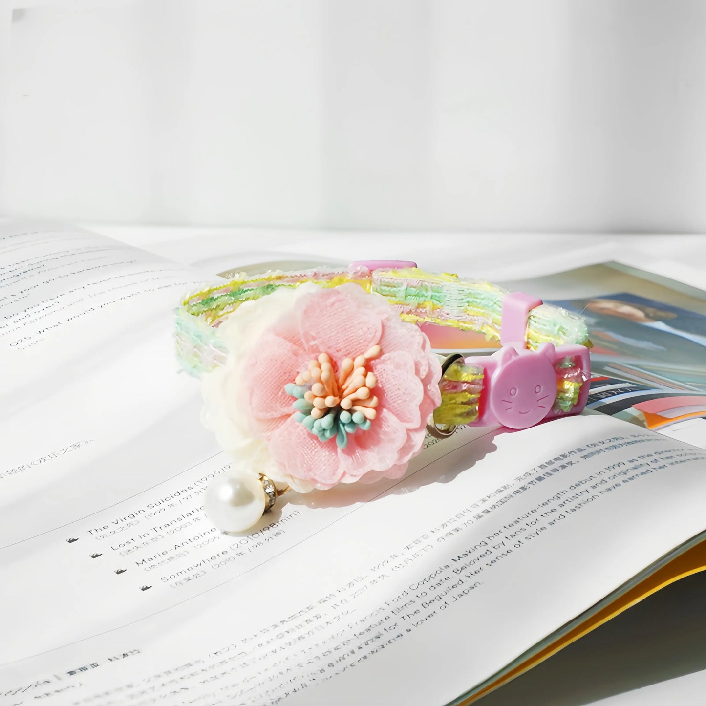 Colorful Floral Cat Collar (Buy Two Get One Free)